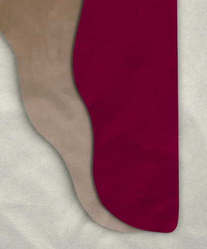 Parti-Color Tights - Camel/Wine<br>39-42 x 30