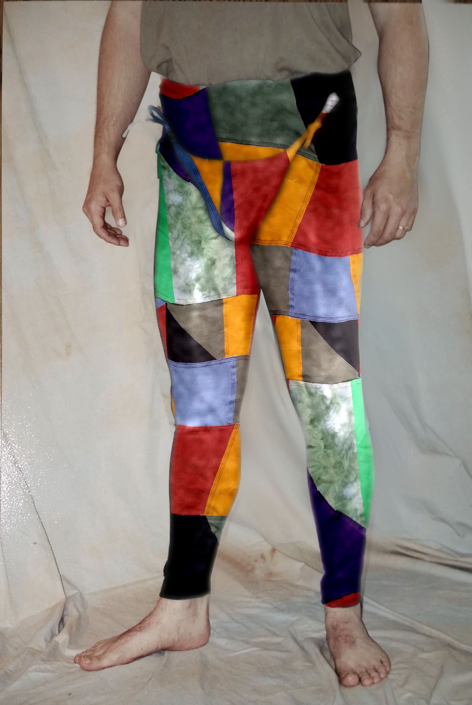 Patchwork Tights/Leggings