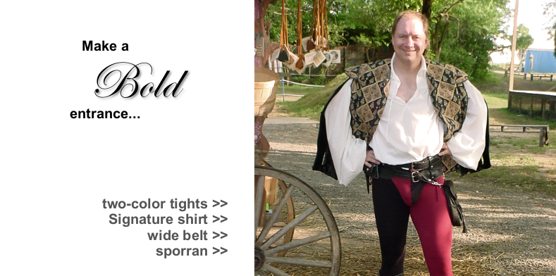 Make a bold entrance!