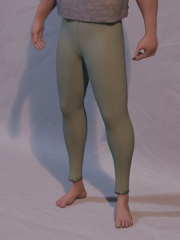 Single Color Tights - Green image 2